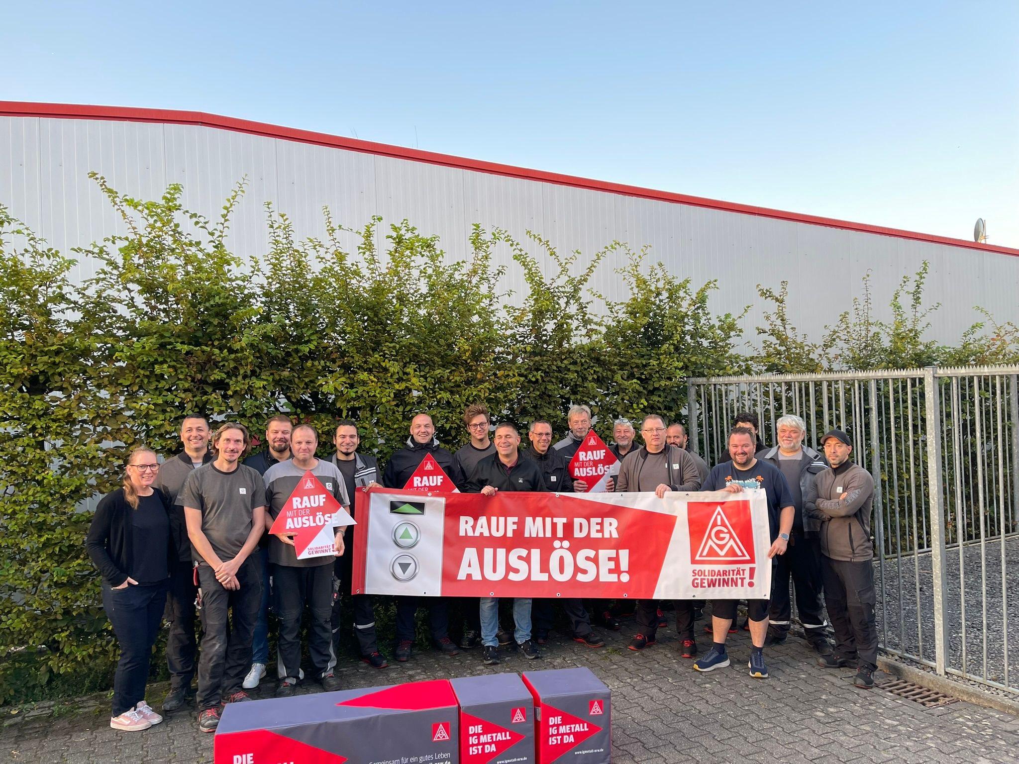 Beschäftigte Schindler Standort Köln