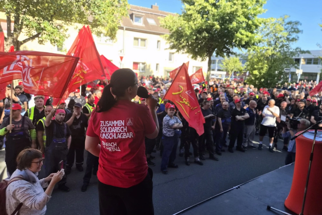 Mercedes Protest