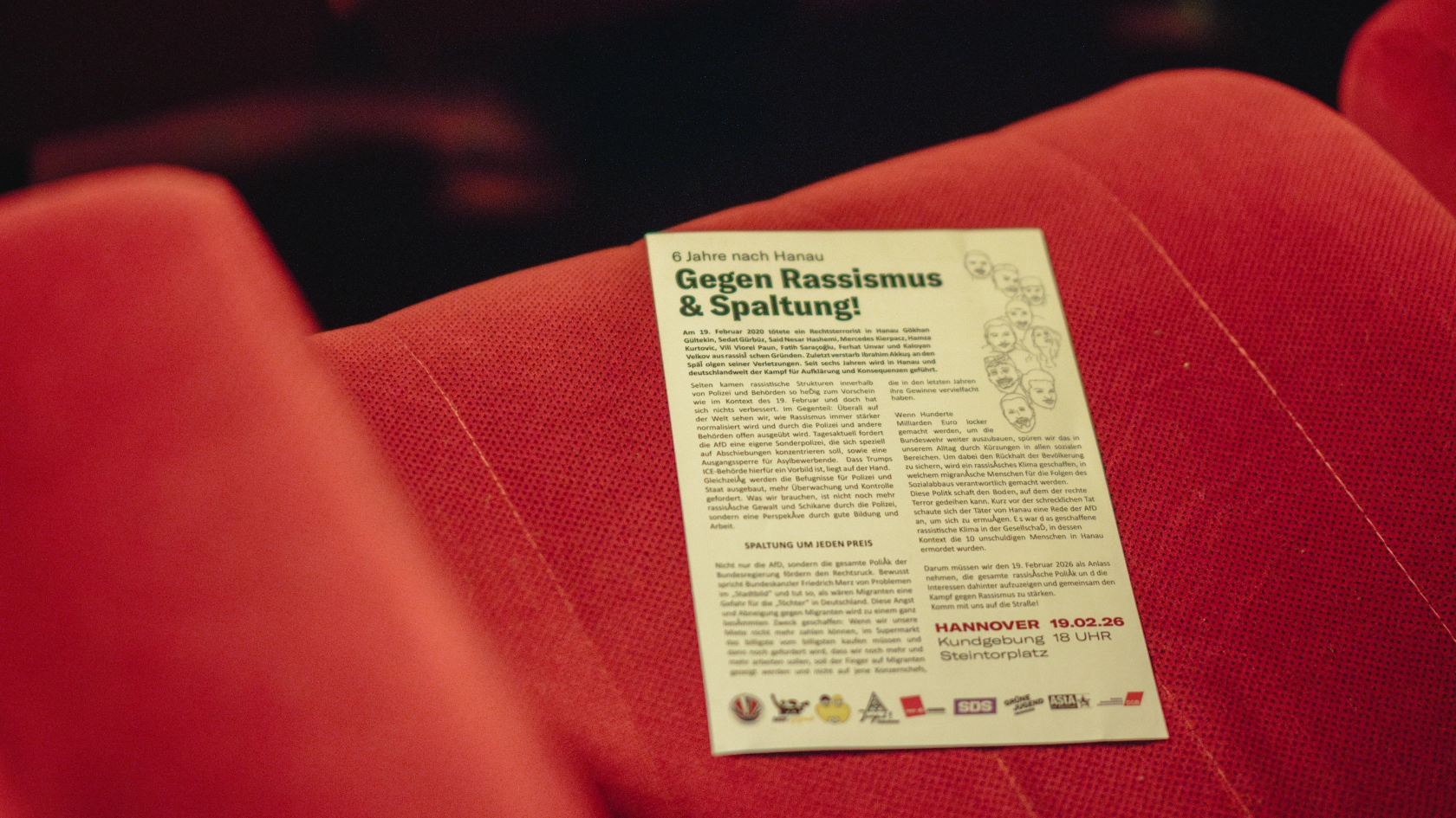 Kinoabend 6 Jahre nach Hanau