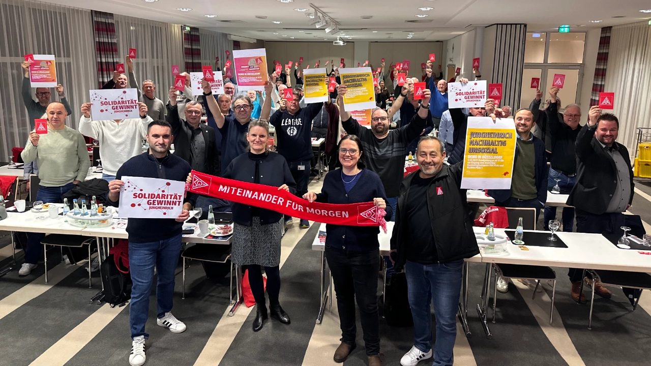Solidaritätserklärung der IG Metall Düsseldorf-Neuss
