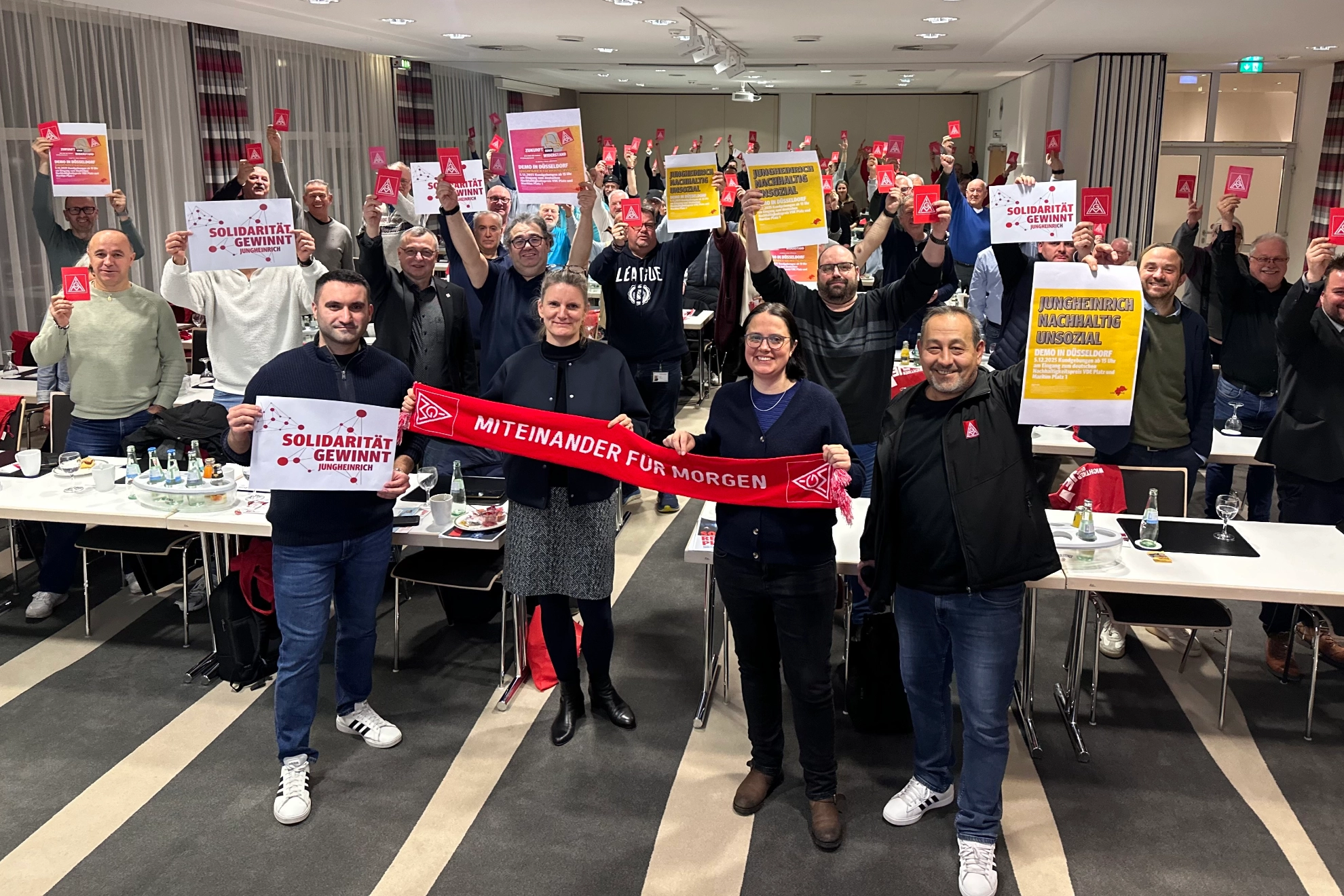 Solidaritätserklärung der IG Metall Düsseldorf-Neuss