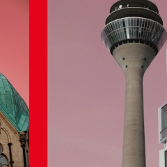 Schaubild Düsseldorf-Neuss, Logo