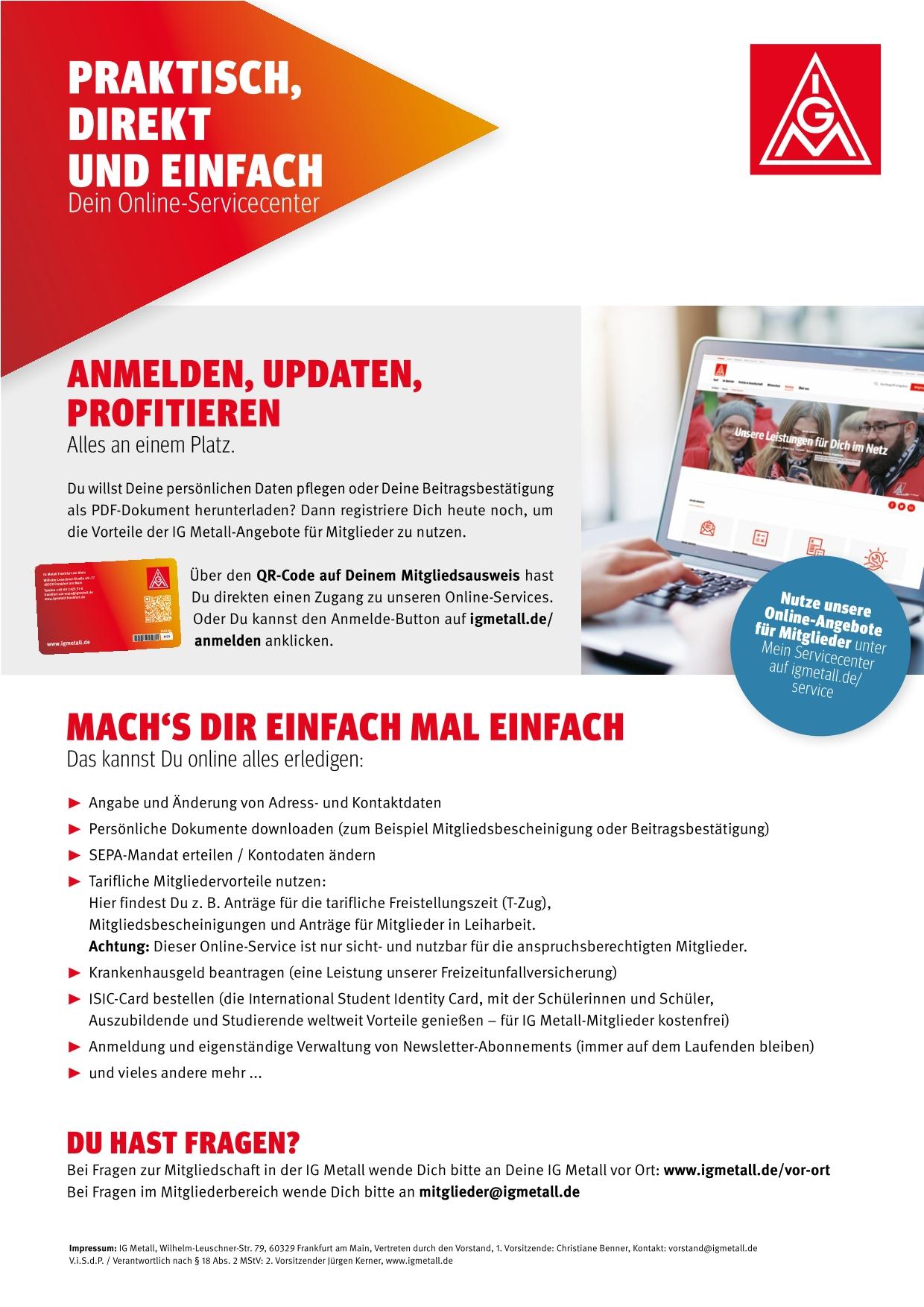 Flyer Online-Services