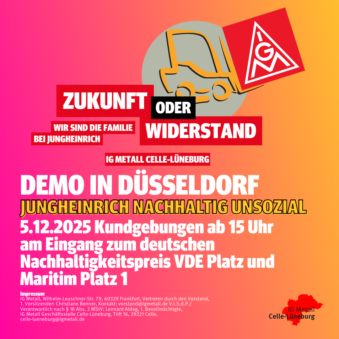 Ergebnis Urabstimmung - Demo in Düsseldorf