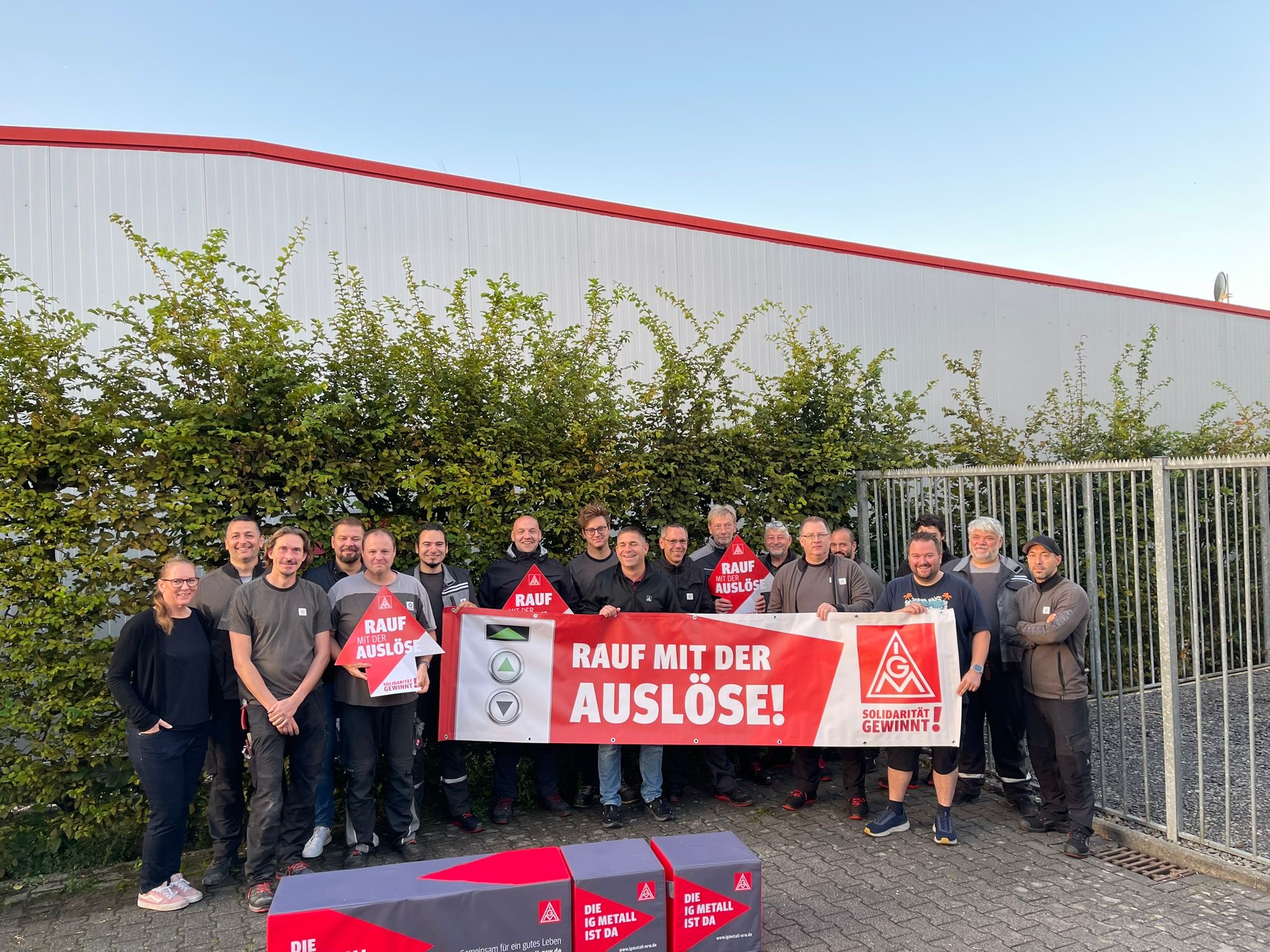 Beschäftigte Schindler Standort Köln