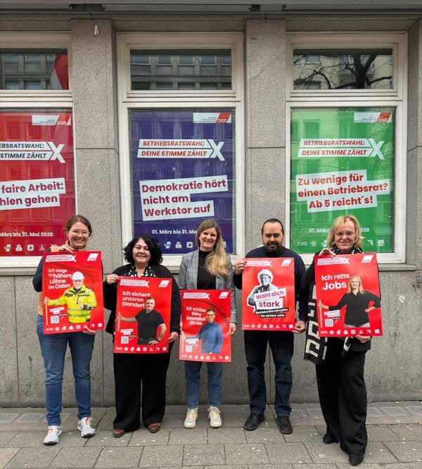 Wähl dich stark. Betriebsräte kämpfen für sichere Jobs.